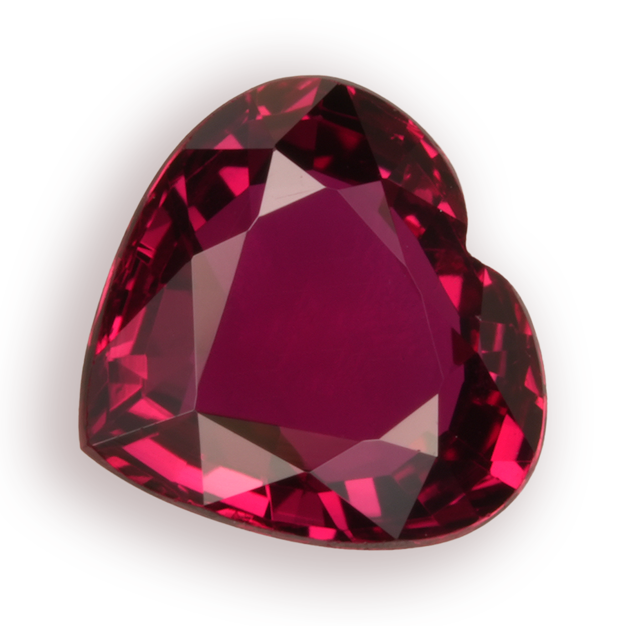 HEART SHAPE MOZAMBIQUE Ruby